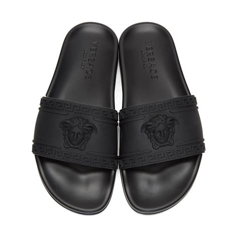 versace medusa slides